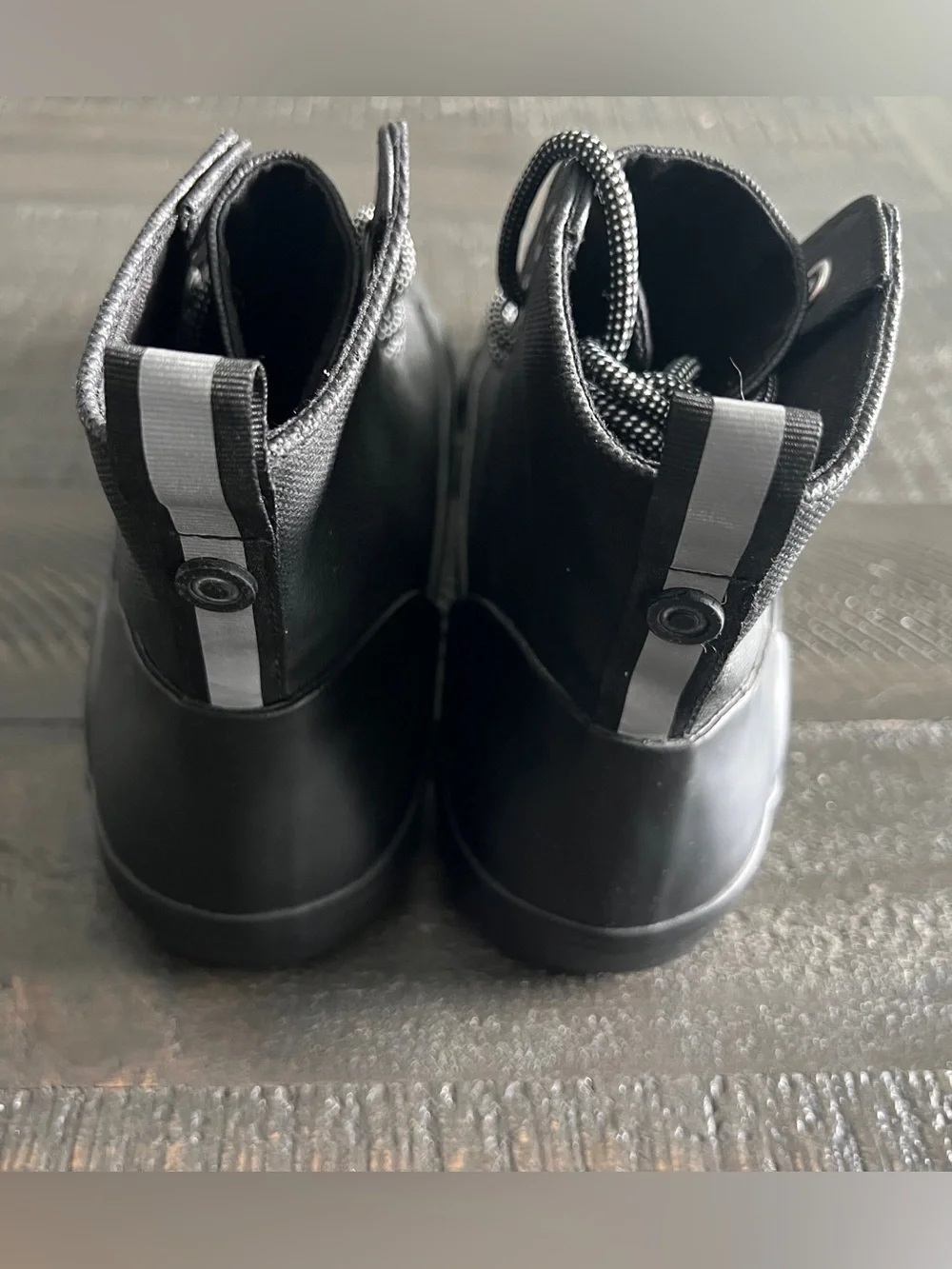 Hunter x Target Lace Up High Top Boots Mens 10 / Womens 12 Black Waterproof